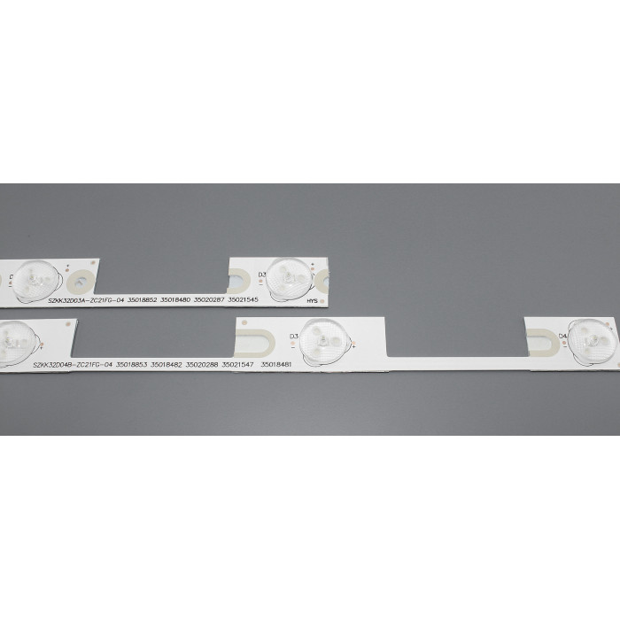 Светодиодная подсветка TV 32" LED32F1100CF (комплект 4шт)