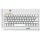 Клавиатура для Acer Aspire S7-191 серебристая с подсветкой