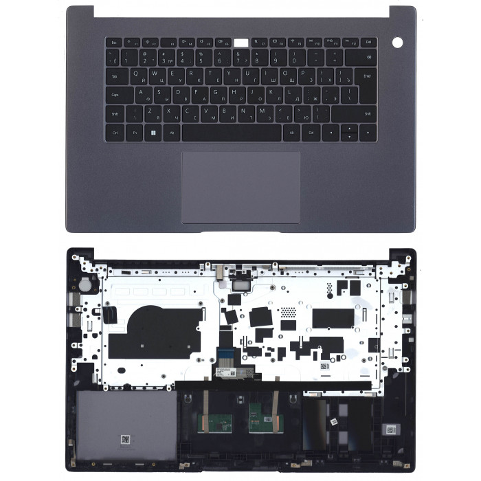 Клавиатура для Huawei MateBook D 15 BohrD-WDI9A топкейс Space Gray