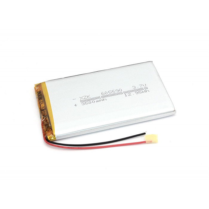 Аккумулятор Li-Pol (батарея) 6*55*90мм 2pin 3.7V / 3500mAh