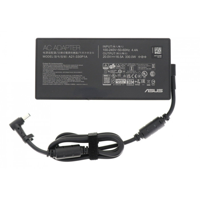 Блок питания (сетевой адаптер) для ноутбуков Asus 20V 16.5A 330W 6.0x3.7mm pin