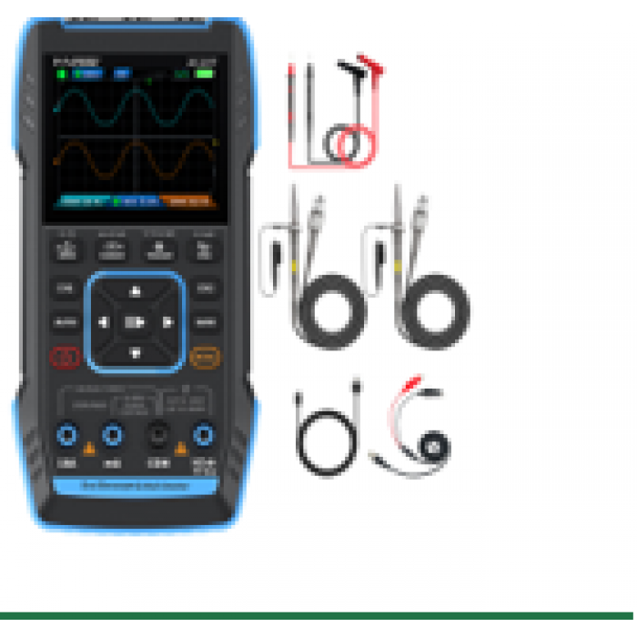 Двухканальный цифровой осциллограф FNIRSI-2C23T Plus 3 в 1