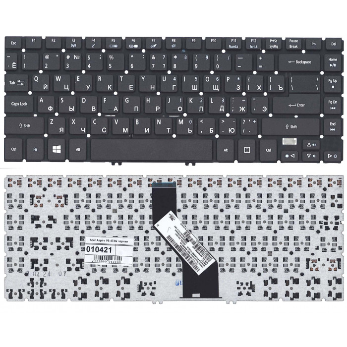 Клавиатура для Acer Aspire V5-473G черная