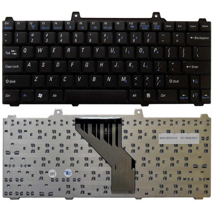 Клавиатура для Dell Inspiron 700M 710M черная