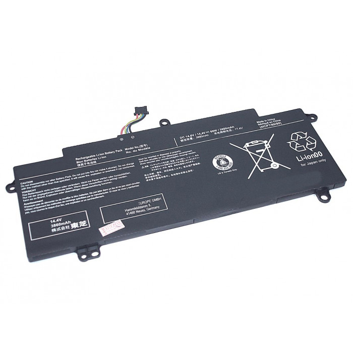 Аккумулятор для Toshiba Z40 Z50 (PA5149U) 14.4V 60Wh черная