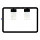 Сенсорное стекло (тачскрин) для Apple iPad 10.9 2022 (A2757, A2777) белое