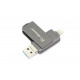 Флешка USB Dr. Memory 051 64Гб, USB 3.0, черный