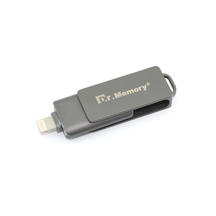 Флешка USB Dr. Memory 051 64Гб, USB 3.0, черный