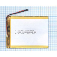 Аккумулятор Li-Pol (батарея) 4*60*80мм 2pin 3.7V / 2500mAh