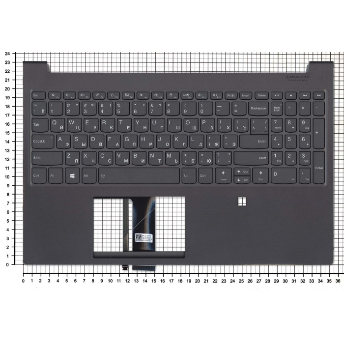 Клавиатура для Lenovo IdeaPad Yoga C940-15IRH топкейс