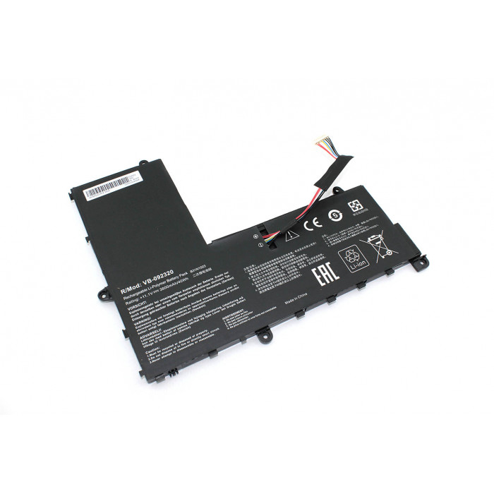 Аккумулятор для ноутбукa Asus E202SA (B31N1503) 11.1V 3600mAh OEM