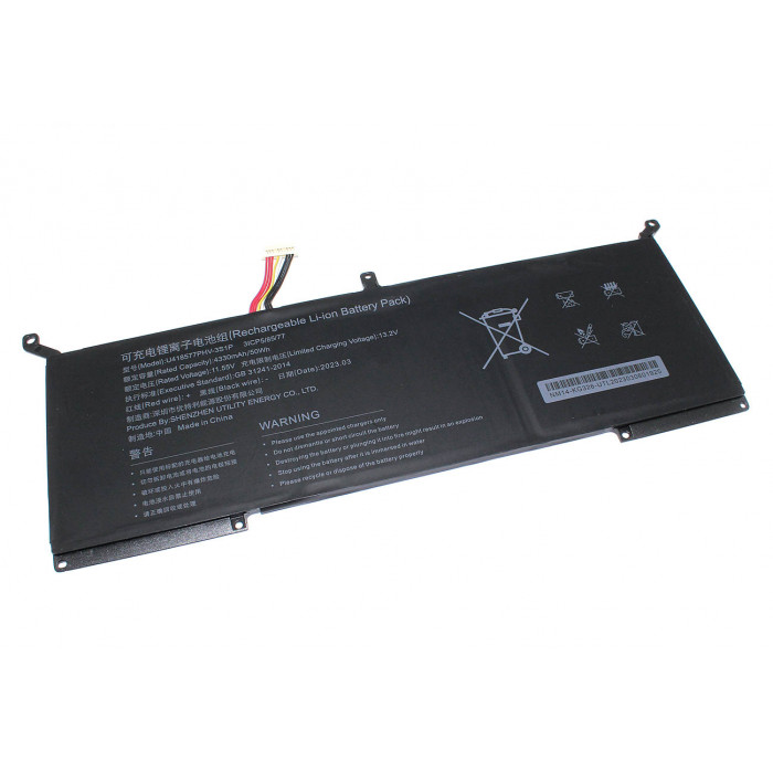 Аккумуляторная батарея для ноутбука Haier i1400FM (U418577PHV-3S1P) 11.55V 4330mAh/50Wh