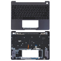 Клавиатура для Huawei MateBook 13 Wright-W19A топкейс Gray