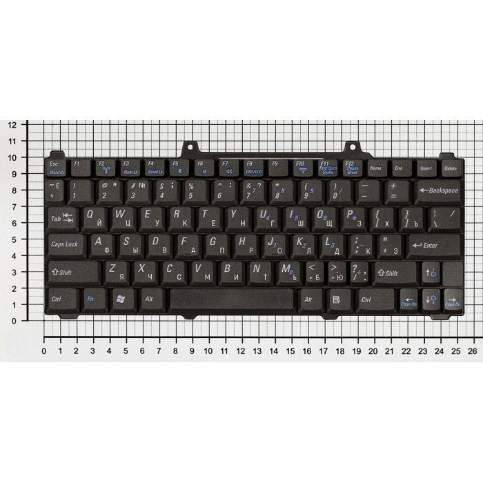 Клавиатура для Dell Inspiron 700M 710M черная