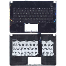 Клавиатура для Asus X301A топ-панель черная