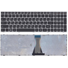 Клавиатура для Lenovo IdeaPad G50-70 G50-30 черная с серой рамкой