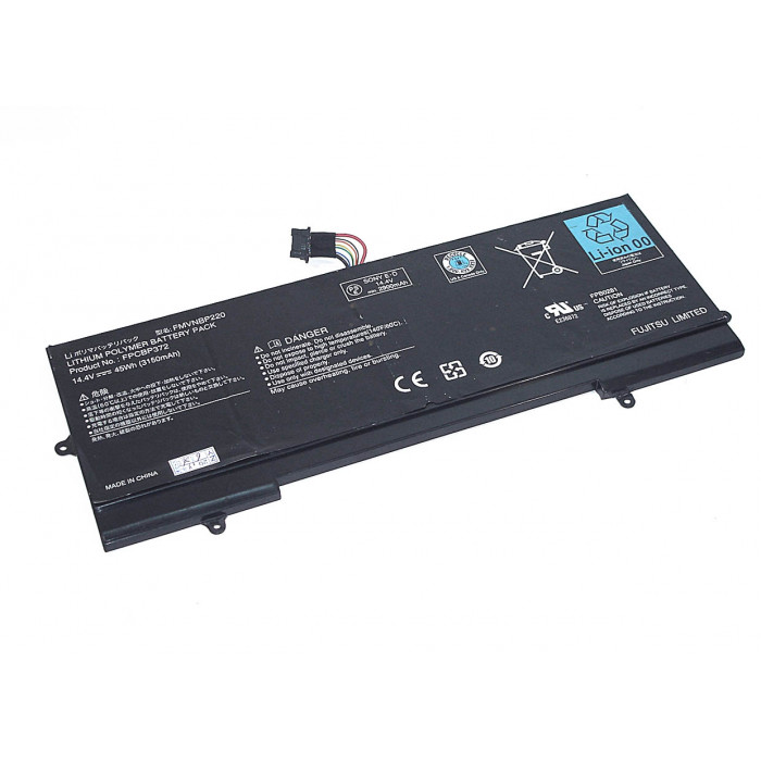 Аккумулятор для Fujitsu Siemens Lifebook U772 3150mAh 14.4V FPCBP372