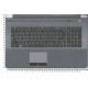 Клавиатура для Samsung RC720 np-rc720-s01ru черная топкейс серый