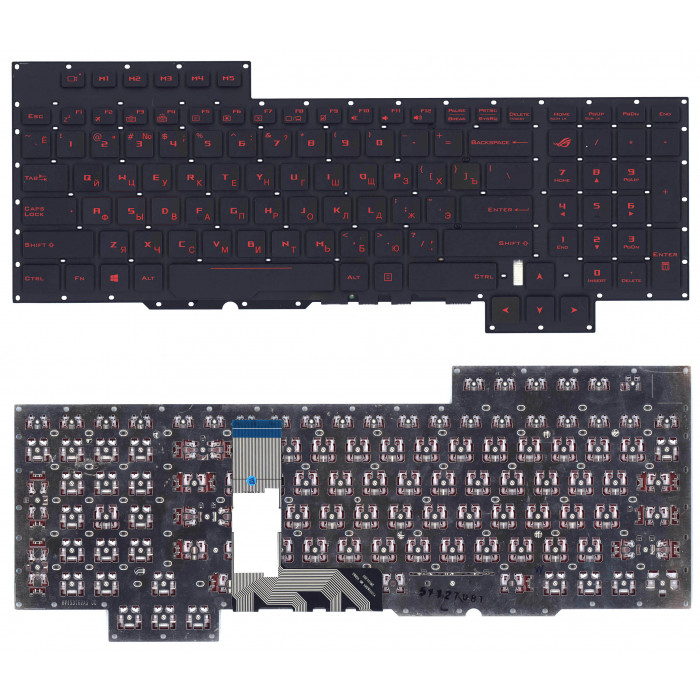 Клавиатура для Asus GX700 черная