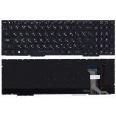 Клавиатура для Asus GL753 FX553VD черная с белой подсветкой