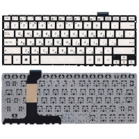 Клавиатура для Asus UX360CA серебристая
