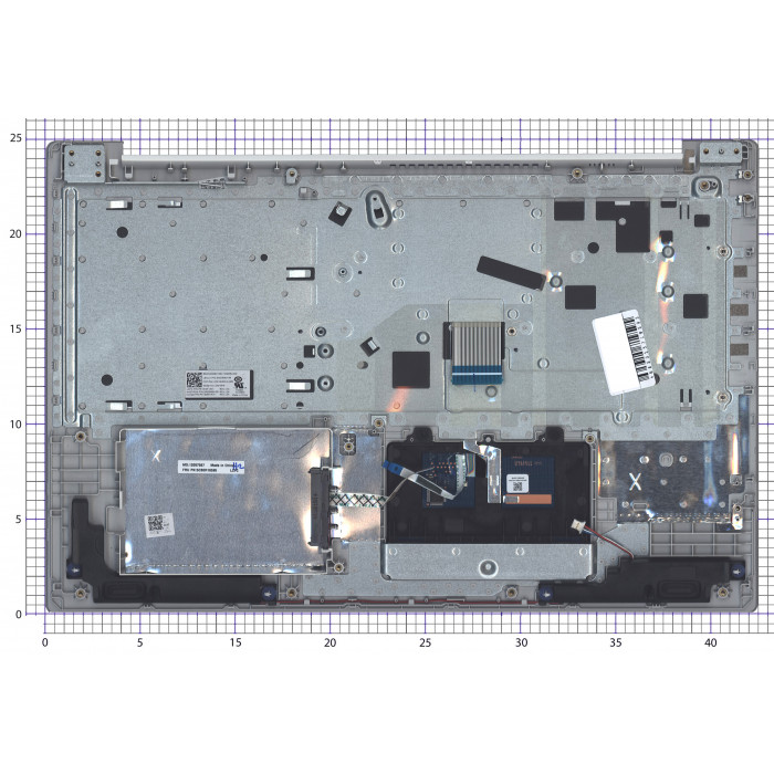 Клавиатура для ноутбука Lenovo IdeaPad 330-15 топкейс серебро