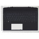 топкейс для HP Pavilion Gaming 15-DK Белый шрифт