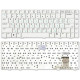 Клавиатура для Asus W3 W3J A8 F8 N80 белая