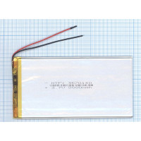 Аккумулятор Li-Pol (батарея) 3.5*70*140мм 2pin 3.7V / 5000mAh