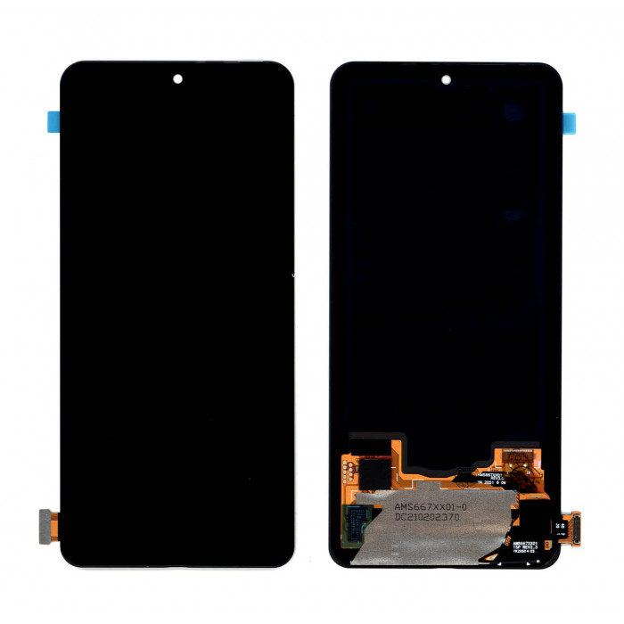 Дисплей для Xiaomi Redmi K40, K40 Pro, Mi 11i, Poco F3 в сборе с тачскрином (OLED) черный