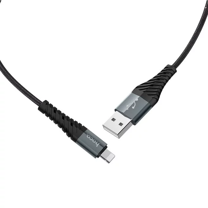 Кабель Lightning HOCO X38 Cool Charging Lightning black