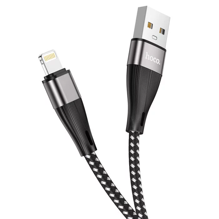 Кабель HOCO X57 Blessing charging data cable for iP black