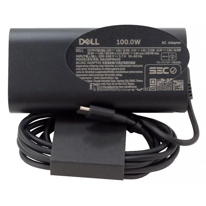 Блок питания для ноутбука Dell 20V 5A 100W Type C