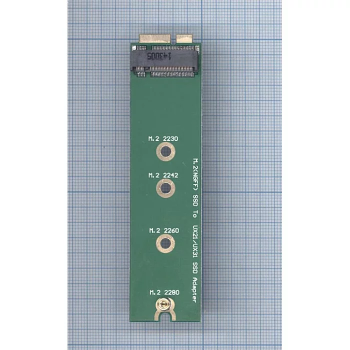 Переходник M.2 (NGFF) SSD на SSD 18 контактный адаптер для Asus UX31 UX21 Zenbook