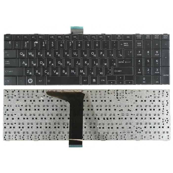 Клавиатура для Toshiba Satellite C850 C870 C875 черная