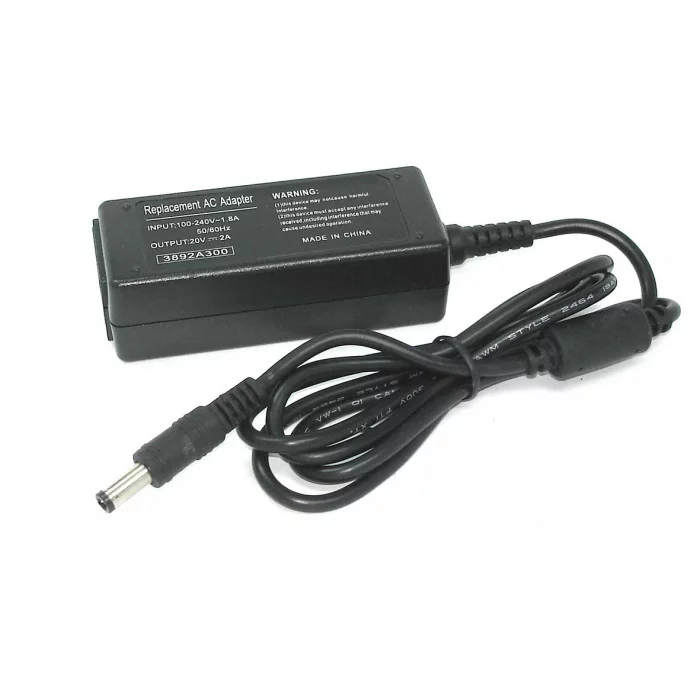 Блок питания для ноутбука Delta 20V 2A 5.5x2.5 REPLACEMENT