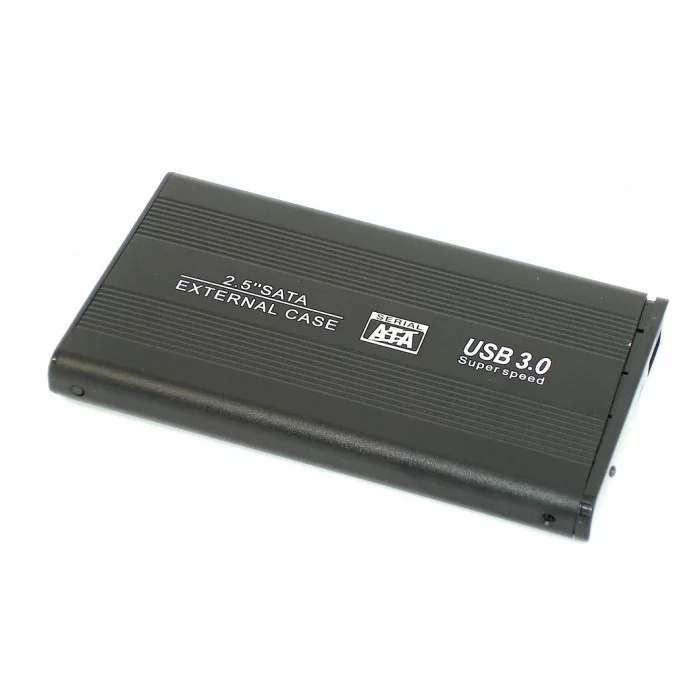 Бокс для жесткого диска 2,5" алюминиевый USB 3.0 DM-2501 черный