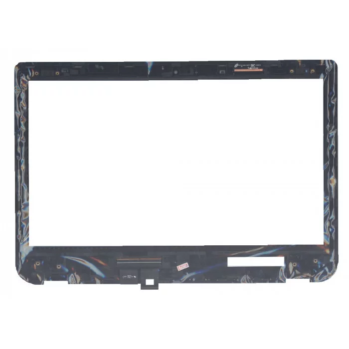Сенсорное стекло (тачскрин) для Toshiba Satellite U40T S40T черный с рамкой