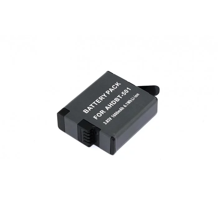 Аккумулятор для видеокамеры GoPro HERO5 (AHDBT-501) 3,85V 1600mAh