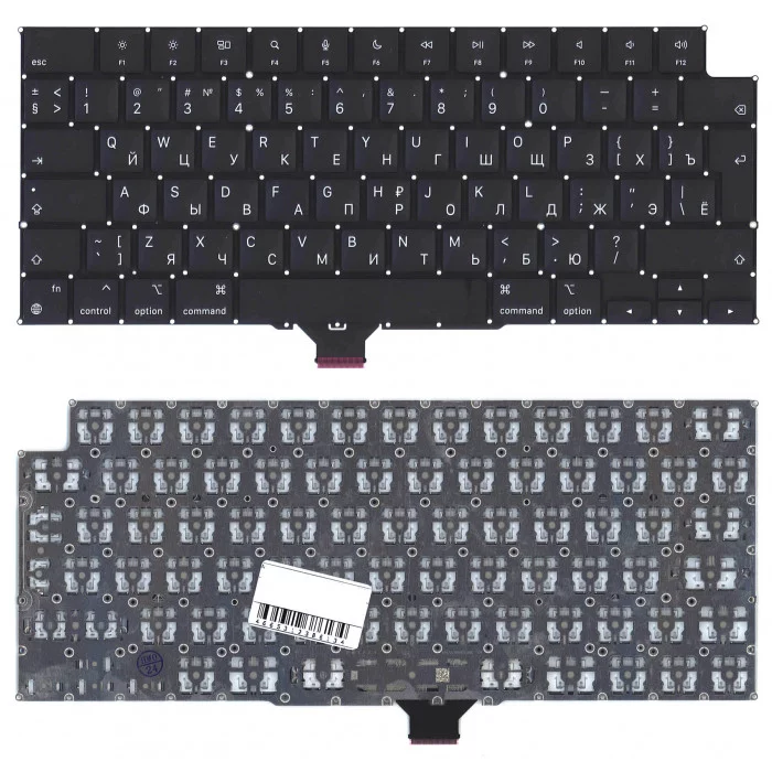 Клавиатура для ноутбука Apple MacBook Pro 14 16 A2442 A2485 Late 2021 Г-образный Enter