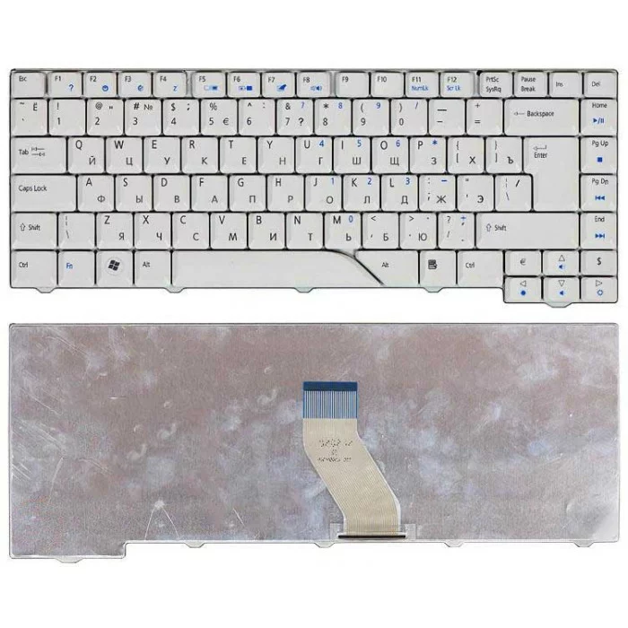 Клавиатура для Acer Aspire 4520 4720 5520 5720 белая