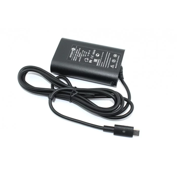 Блок питания для ноутбука Amperin Dell 5V 3A - 20V 1,5A 30W Type-C тонкий корпус