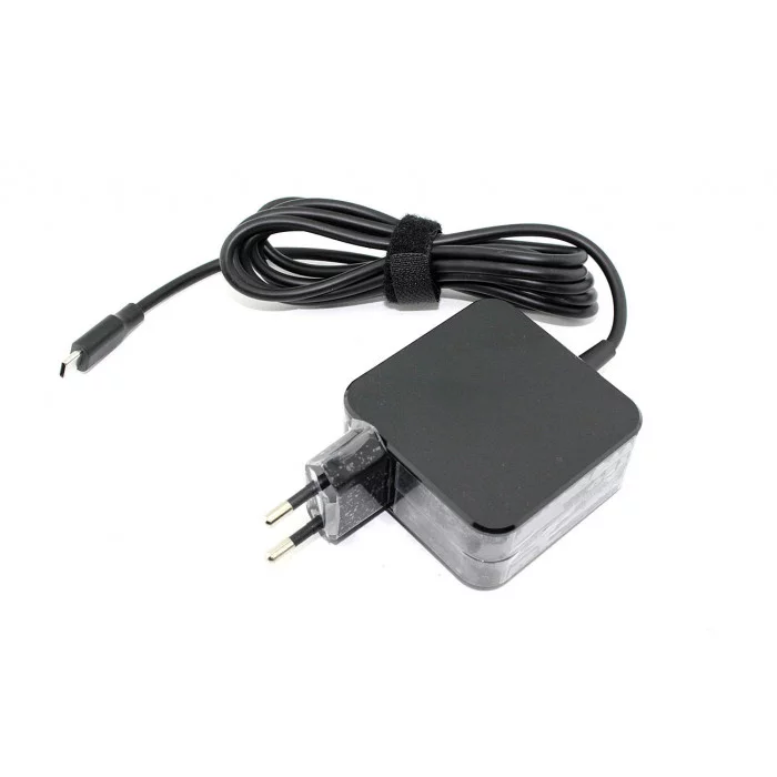 Блок питания для ноутбука HP 12V 2A 15V 3A 45W Type-C (квадратный корпус)
