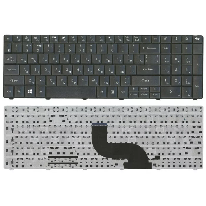 Клавиатура для Packard Bell Gateway E1 черная