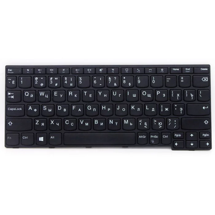 Клавиатура для ноутбука Lenovo Thinkpad Yoga 11e Gen 6 черная