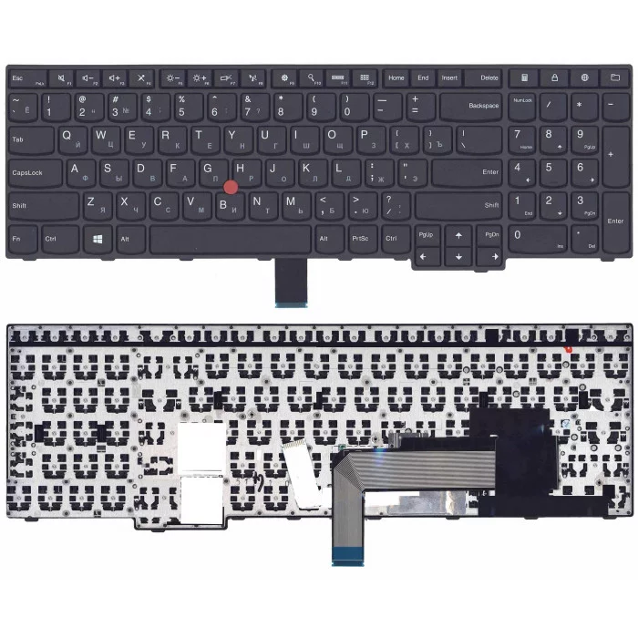 Клавиатура для Lenovo Thinkpad Edge E550 E550C E555 E560 E565 черная