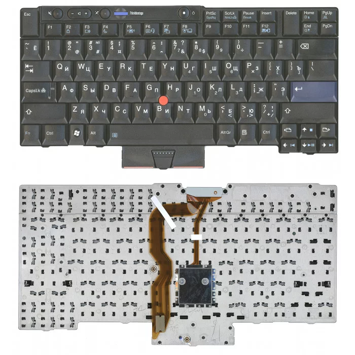 Клавиатура для Lenovo IBM ThinkPad X220 T400 T400S T410 T520 T410I T420 T410S черная
