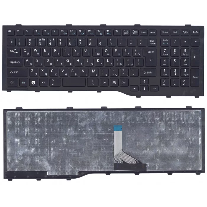 Клавиатура для Fujitsu Lifebook AH532 NH532 черная