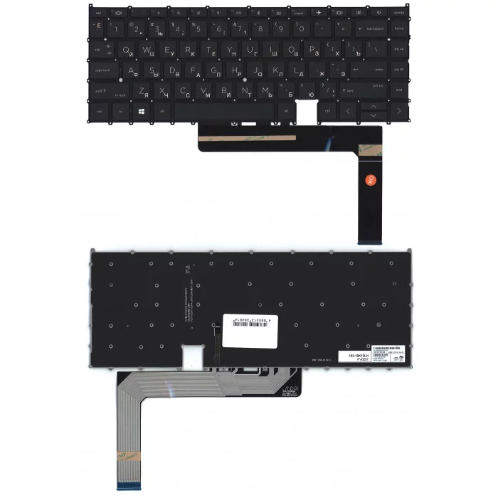 Клавиатура для ноутбука HP EliteBook x360 1040 G7 G8 черная