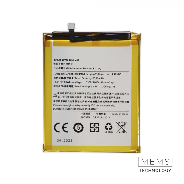 Аккумулятор (батарея) для Xiaomi Mi 8 (BM3E) 3400mAh VoltPack